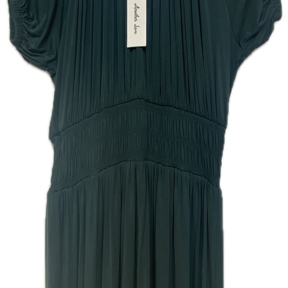 NWT Another Love mini dress emerald green S